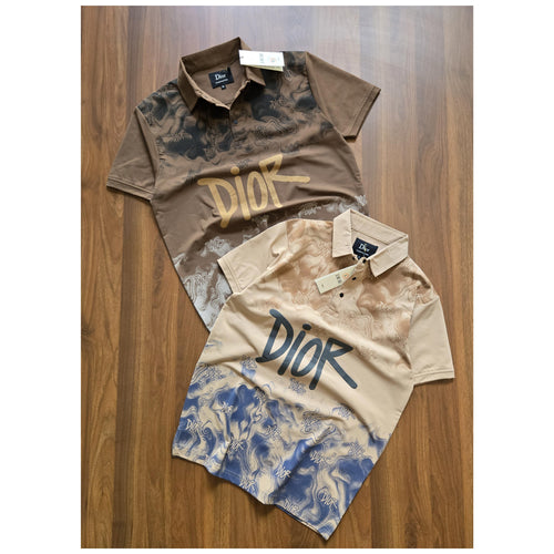 Dior Collar Tshirts