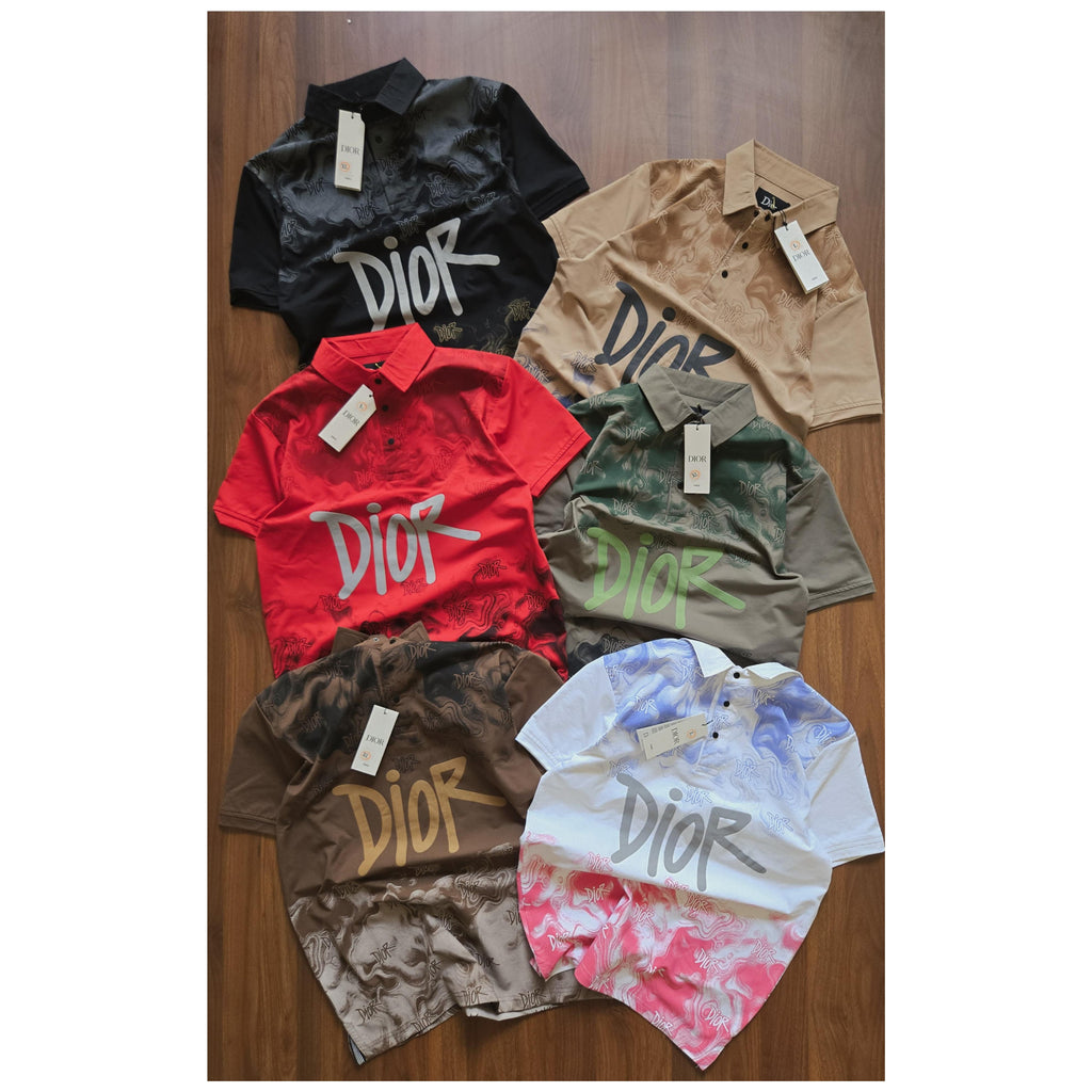 Dior Collar Tshirts