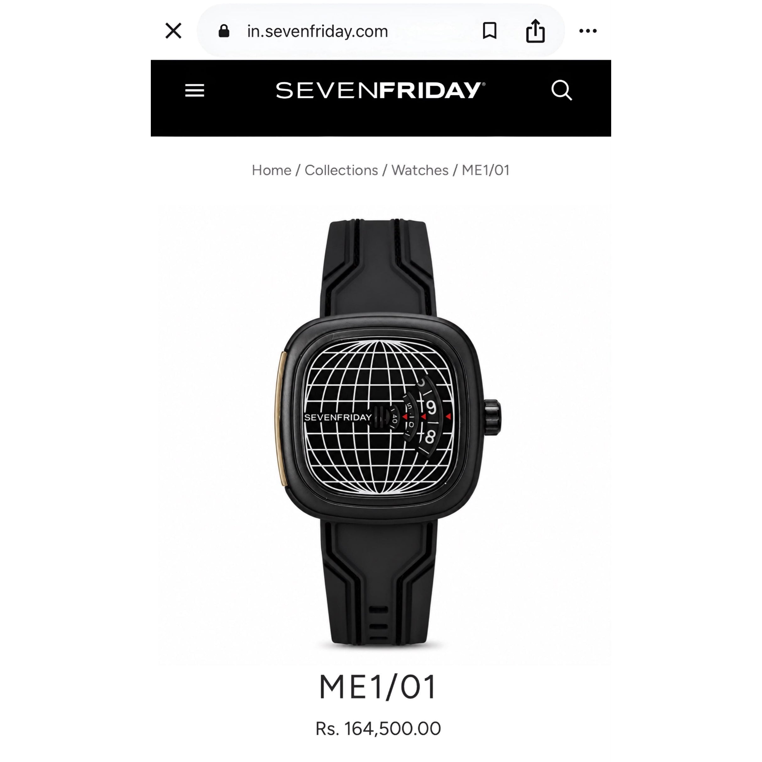SevenFriday ME1/01
