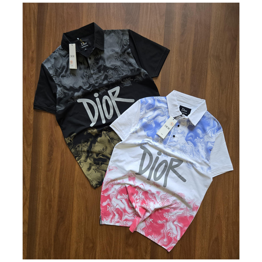 Dior Collar Tshirts