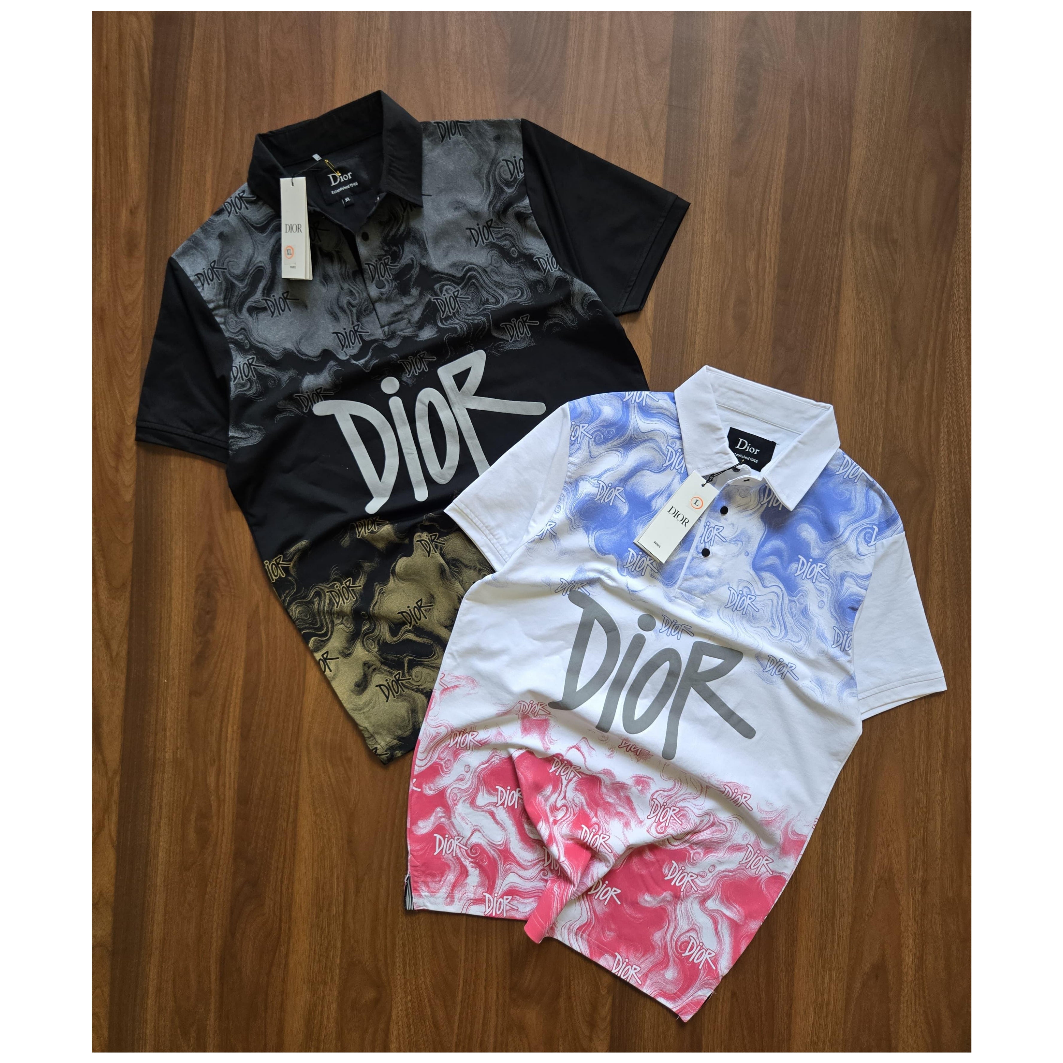 Dior Collar Tshirts